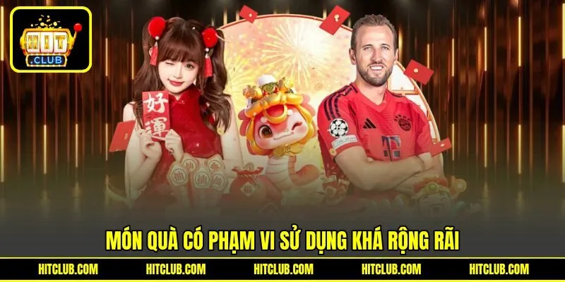 Món quà có phạm vi sử dụng khá rộng rãi Món quà có phạm vi sử dụng khá rộng rãi