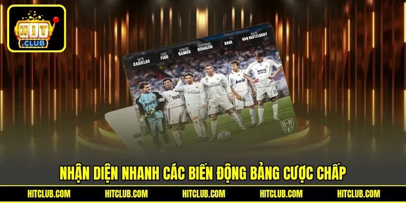 Nhận diện nhanh các biến động bảng cược chấp